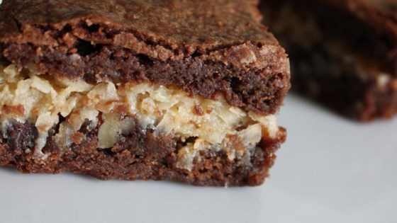 Coconut Macaroon Brownies