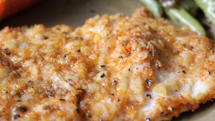 Baked Paprika-Parmesan Chicken