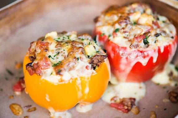 Stuffed Red Peppers