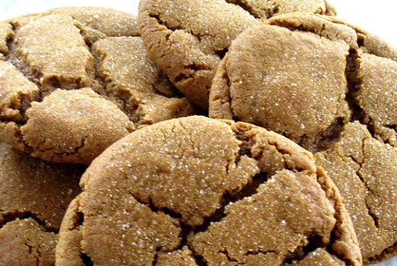 Triple the Ginger Cookies
